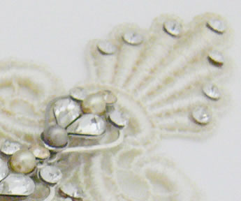 Melaine Lace Hair comb from Say Bella